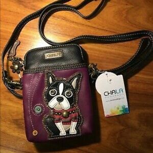 Chala French Bulldog cross purse